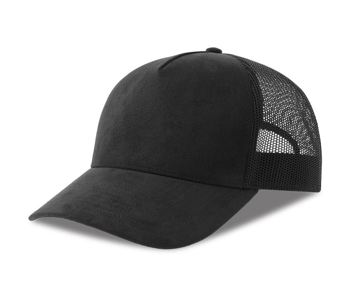 ATLANTIS HEADWEAR AT277 - Faux suede trucker-style cap