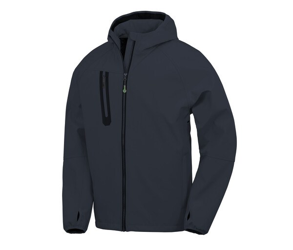 RESULT RS909X - 3-LAYER RECYCLED PRINTABLE CASUAL HOODED  SOFTSHELL