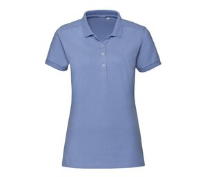 RUSSELL JZ565 - Ladies' fitted stretch polo Sky