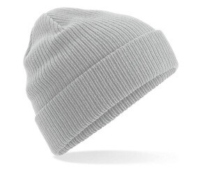 Beechfield BF050 - Gorra Beanie Algodón Biologico Light Grey