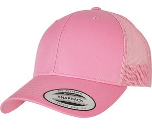 FLEXFIT FX6606 - Casquette visière incurvée style trucker Pink