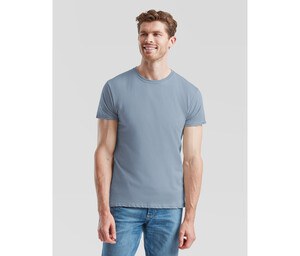 FRUIT OF THE LOOM SC150 - Tee-shirt col rond 150 Mineral Blue