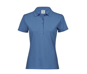 Tee Jays TJ145 - Polo de estiramiento de mujeres Mar Azul